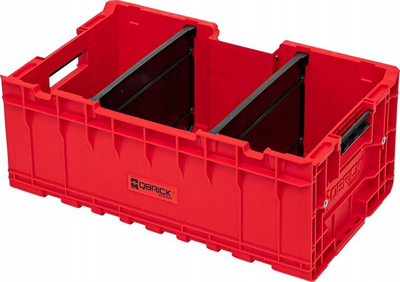 Kuti veglash Qbrick One Box Plus 2.0, modulare, kapacitet i madh, e kuqe