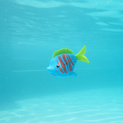 Lodër pishine SwimWays Battle Fish, peshk që noton, për kalamaj 5+