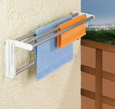 Varëse rrobash teleskopike Maximex, 58 108 cm, 4 shufra, e bardhë