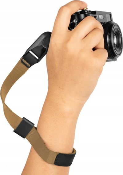 Rrip kyçi për kamera Peak Design Cuff, i rregullueshëm, ngjyrë coyote