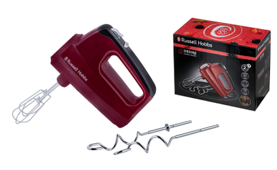 Mikser dore Russell Hobbs Desire 24670-56, 5 shpejtësi, funksion turbo, i kuq
