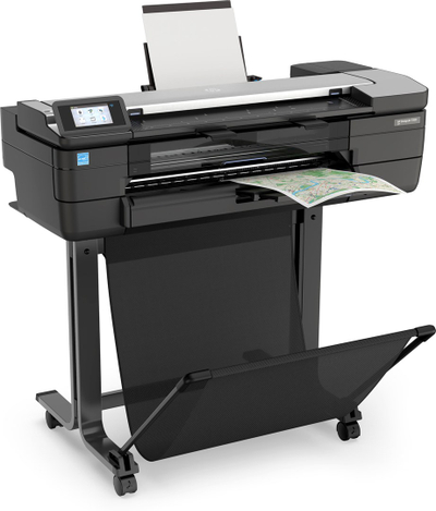 Plotter HP DesignJet T830 24", A1, multifunksional, gri