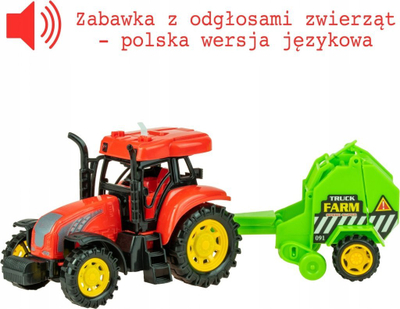 Lodër traktor Swede, modul zanor, 31cm, jeshil