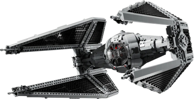 Set LEGO Star Wars TIE Interceptor, model koleksionues, për të rritur, gri