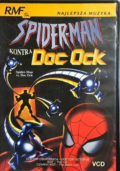 Video CD Daredevil kontra Spider-Man, animuar, GM Records, në kuti plastike