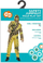 Kostum festash Godan Adult Protective Overall, masa 52, i zi me të verdhë
