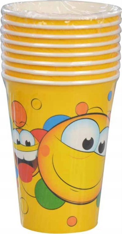 Gotë letre Minki, 180–200 ml, set me 8 copë, shumëngjyrëshe