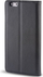 Kути за заштита Flip Magnet за Samsung Galaxy S9 Plus, со капак, со џеб за картички, црна