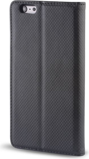 Kути за заштита Flip Magnet за Samsung Galaxy S9 Plus, со капак, со џеб за картички, црна