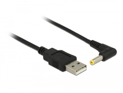 Kабел за енергија DeLOCK 85544, USB A, 1.5 m, црн