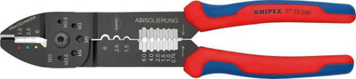 Këmbalidhëse për presim Knipex Crimping Pliers, 1.5-6mm², metal, me doreza ergonomike