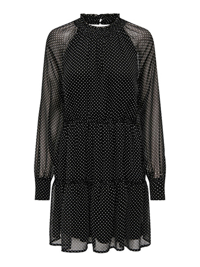 Fustan ONLY ONLISABELLA Regular Fit 15308982 Black