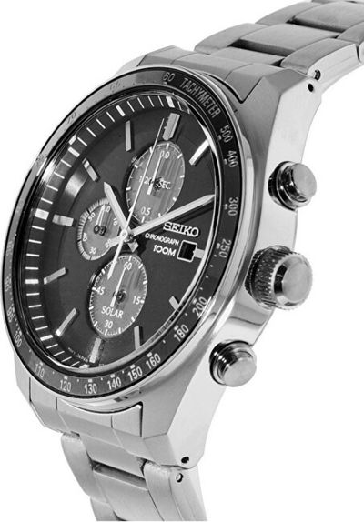 Orë dore Seiko Chronograf Solar SSC715P1