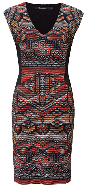 Fustan Desigual Vest Dunia Daranja Tierra 19SWVKA9 7015 mDE2336-M