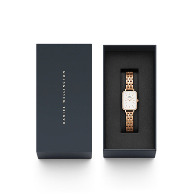 Ora Daniel Wellington DW00100672, damë, kuarc, ari i trëndafiltë