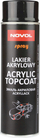 Акрилен лак спреј Novol Topcoat, брзо сушење, 500 ml, црн сјаен
