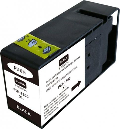 Kartushë boje UPrint 1500XL, 36ml, për Canon PGI, e zezë