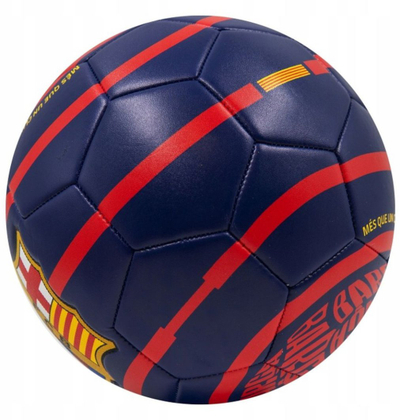 Top futbolli Victoria Sport FC Barcelona, stërvitor rekreativ, madhësia 5, blu e kuqe