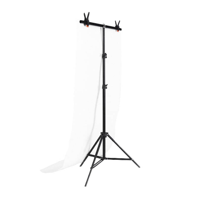 Përkrahës për sfondin e studios fotografike Puluz 70x200cm + Sfondet 2 copë DCA0976
