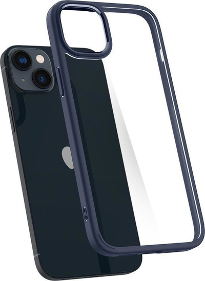 Mbrojtëse Spigen Ultra Hybrid për iPhone 14 Plus, e kaltër e errët