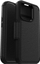 Mbrojtëse telefoni OtterBox Strada Folio për iPhone 15 Pro, me MagSafe, lëkurë, e zezë