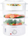Пароброд за готвење Aigostar Fitfoodie, 800W, 3 нивоа, бел