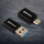 Adapter USB Sharkoon OfficePal, USB C në USB A, 5 Gbit/s, i zi