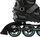 Patina inline Nils Extreme për të rritur, ABEC 9, të zeza