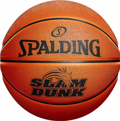Top basketbolli Spalding Slam Dunk 84328Z, gome, për jashtë, portokalli
