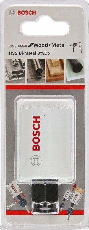 Sharrë rrethore Bosch Progressor Power Change, 43mm, Bi-Metal 8% Co, e bardhë