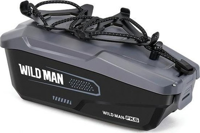 Çantë kornize biçiklete Wildman FK6, mbajtëse telefoni, gri e zezë