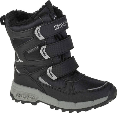 Чизми за деца Kappa Vipos Tex K 260902K-1115, водоотпорни, со вештачко крзно, црни