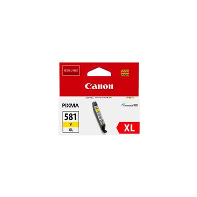 Кертриџ со боја Canon CLI-581XL, висок капацитет, жолта