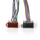Kabllo adapter ISO Nedis Sony, 16 pin, 15cm, shumëngjyrëshe