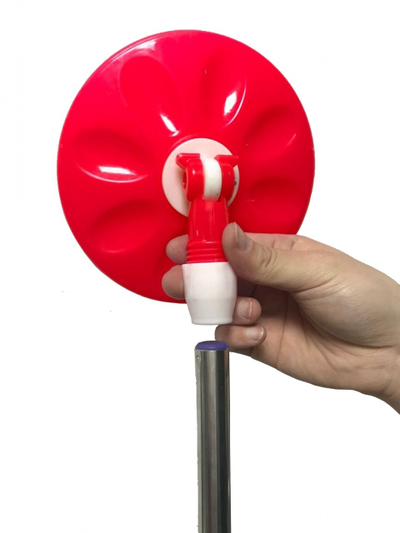 Kovë me spin mop Vanora Primo Red, 12L, e bardhë e kuqe