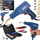 Makineri saldimi plastike Dedra, 50W, set 500 copë, blu