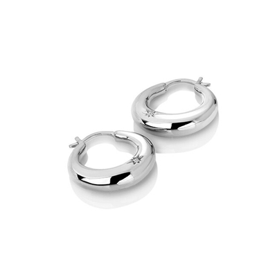 Vathë për femra Hot Diamonds Huggies DE794, të argjendtë