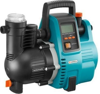 Pompë uji automatike Gardena 1759-20, 230V, 5000 L/orë, blu e zezë