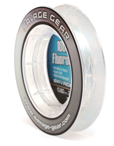 Najlon peshkimi Savage Gear 100% Soft Fluorocarbon, 0.22mm, 3.5kg, 50m, transparent