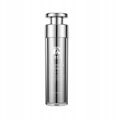 Tonik fytyre Aura Herbals Ottie Platinum Aura, kundër plakjes, me platin, 50ml