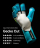 Doreza për portier T1tan Rebel2.0SkyBlue, Size 7, kaltër/bardhë