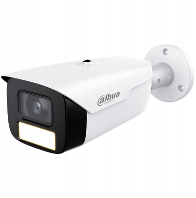 Kamerë bullet Dahua HAC-HFW1239MH-A-LED-0360B-S3, 2MP 1080p Full Color, lente 3.6mm, e bardhë