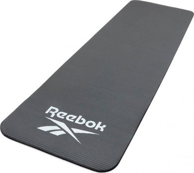 Подлога за јога Reebok Mat RAMT-11015BK, 10 mm, NBR пена, црна