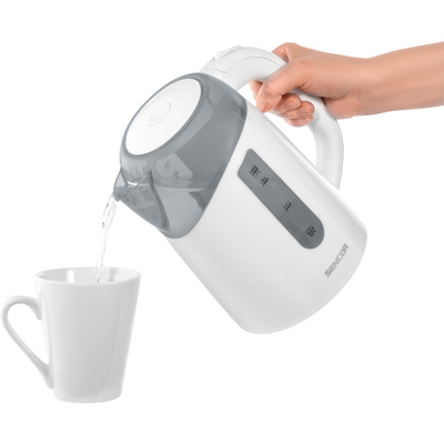 Vluese Uji 1.7l  Sencor SWK 1700WH, bardhë/hirtë