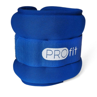 Pesha kyçi PROFIT Evolution DK 3310, 2x0.5kg, për krahë dhe këmbë, blu