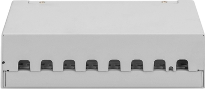Panel rrjeti Digitus ZUB, modular, për tavolinë, gri