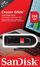 USB SanDisk Cruzer Glide, 256GB, USB 2.0, e zezë