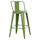 Tabure metalik Melita HM8574.13, lartësi 98 cm, 42x42 cm, jeshile ulliri e çelët