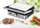Grilë elektrike Heinner SunsetGrill HEG-K2000SS, 2000W, pllaka fikse 30 x 24.9cm, argjend