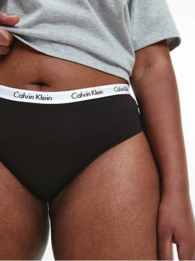 Mbathje për femra Calvin Klein Plus Size, 3 copë, shumëngjyrëshe
